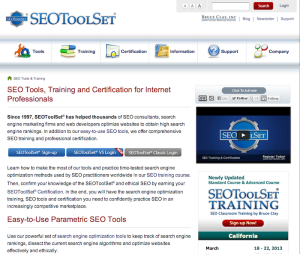 seo tool set by bruce clay