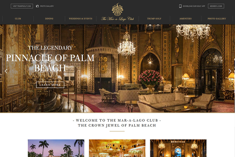 Website Audit for Trump’s Mar-a-Lago Club