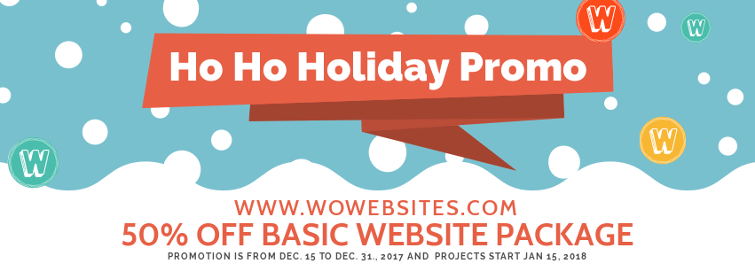 Holiday 2017 Promo